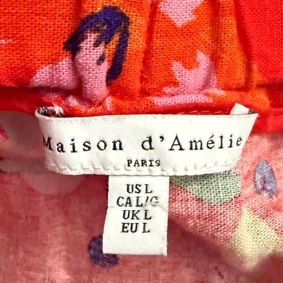 Maison d'Amelie PARIS Colorful
Cool Summer Maxi Skirt Size Large - Picture 3 of 5